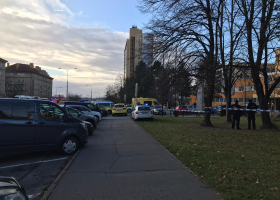 Pachatel střelby v Ostravě se střelil do hlavy. Bylo to před zraky policistů.