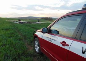 Na Hodonínsku při havárii malého letadla zemřely dvě osoby
