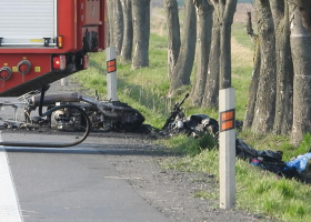 U Poděbrad zemřeli při střetu dva motorkáři