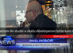 Pavel Patřičný při jednání s potencionálním developerem