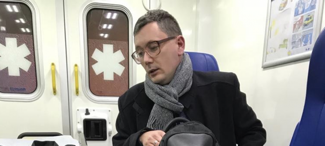 Mluvčí prezidenta Ovčáček byl dnes v noci převezen opilý za asistence policie do střešovické nemocnice