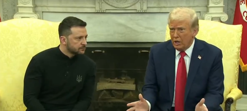 Trump předčasně ukončil jednání se Zelenskym, ten odjel zadním vchodem