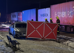 Záchranáři na místě neštěstí