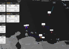 Americká armáda demonstruje sílu u Venezuely: bombardér i špičkové hlídkové letouny nad Karibikem