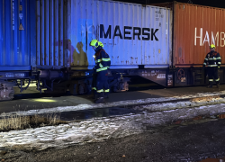 Záchranáři na místě neštěstí