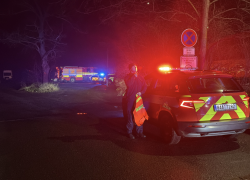 Záchranáři na místě neštěstí