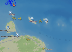 F/A 18 Super Hornet, operující u Venezuely