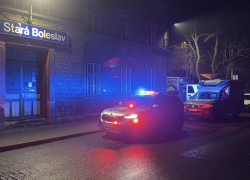 Záchranáři na místě neštěstí