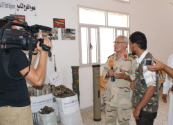 Rozhovor reportéra Jiřího Formana a generála Harririho